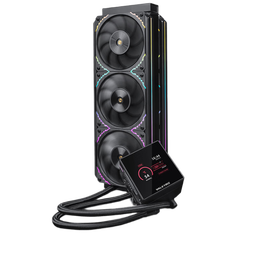 瓦尔基里（VALKYRIE）V36 AMG DRACULA VK 一体式CPU水冷散热器  3.95吋LCD 38MM水排 6把S12MAX正反叶