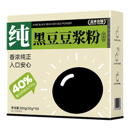 盖亚农场黑豆豆浆粉300g（40%蛋白）冲泡即食 营养早餐 高蛋白质 -临期 黑豆豆浆粉300g（40%蛋白）