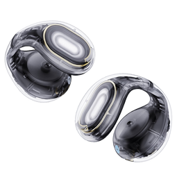声阔（SoundCore）C40i太空舱Pro耳夹式蓝牙耳机开放式不入耳挂耳式无线气传导耳机适用苹果华为小米灰