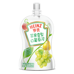 亨氏 (Heinz) 超金苹果草莓番茄佐餐泥果泥78g