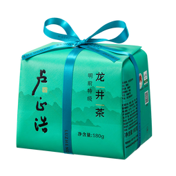 卢正浩茶叶自己喝绿茶2025明前特级龙井茶180g纸包 采销甄选买2送礼袋