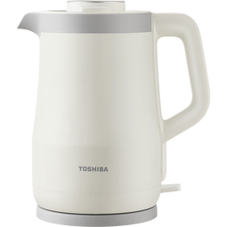 东芝（TOSHIBA）水物语安全倾倒防侧漏水壶防烫烧水壶电热水壶316L不锈钢1.5升大容量 KT-15DRSC