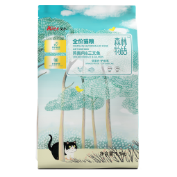 艾尔（Aier）猫粮鸡胸肉三文鱼全价低敏成猫幼猫森林物语全价猫粮 1.5kg3斤