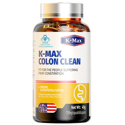康麦斯（K-Max）第七代倍能清芦荟通便胶囊膳食纤维成人通便润肠中老年人便秘排便