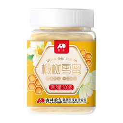 敖东长白山椴树雪蜜500g 纯蜂蜜自然结晶东北黑蜂成熟蜜 