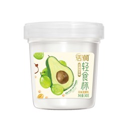 新希望活润轻食杯0添加蔗糖酸奶混合口味风味发酵乳低温酸牛奶340g 青提牛油果酸奶340g*6杯 