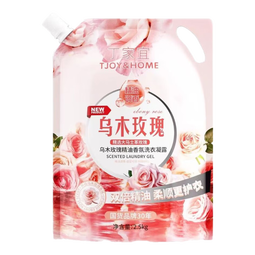 丁家宜乌木玫瑰香氛洗衣液1袋5斤装深层清洁抑菌除螨持久留香 乌木玫瑰香氛1袋5斤