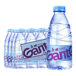 景田饮用纯净水360ml 家用会议小瓶装 360ml*24瓶【12瓶*2提】 