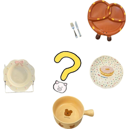 随机陶瓷餐具盲盒菜盘饭盘鱼盘烤盘家用餐具 随机2只30厘米鱼盘