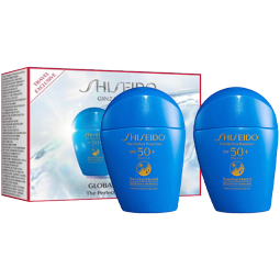 资生堂蓝胖子防晒霜50ml*2 SPF50+防晒护肤品化妆品女生日礼物双11