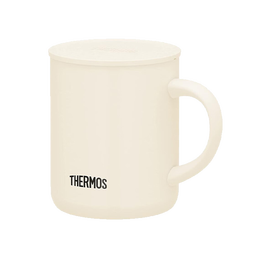 膳魔师(THERMOS)保温杯340ml男女士儿童马克咖啡杯学生生日礼物JDG-351 奶白色