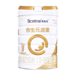 合生元(BIOSTIME)派星3段700g/800g(12-36月龄)幼儿配方奶粉 3段 700g 1罐