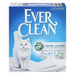 铂钻Ever Clean除臭低尘活性炭猫砂 无香型(小银盒)5.4kg/6L