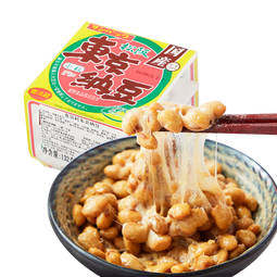 喜田村东京纳豆132g*2组(6盒)日本原装进口小粒纳豆即食小菜预制菜肴