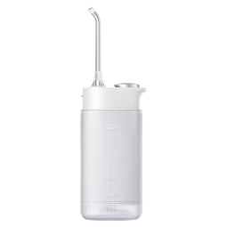米家小米便携式冲牙器洗牙器水牙线 F400白色云感伞射机身收纳喷嘴4挡冲牙模式 【出行必备】
