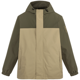 添柏岚(Timberland)官方男装新款冲锋衣外套户外防水夹克|A44XJ A44XJESP/绿色卡其 XS