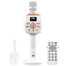 魅鸟智屏音响麦PLUS话筒音响一体自带声卡麦克风 全民k歌麦克风魅鸟唱吧家庭ktv 主播直播户外唱录歌 25款PLUS升级版【店铺爆款】40W超大音量