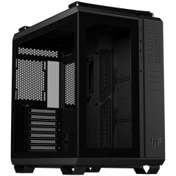 华硕TUF GAMING GT502 弹药库机箱 双仓设计/免工具拆卸/黑色海景房/创新散热/GPU支架