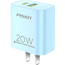 品胜3C认证 氮化镓苹果充电器PD20W快充电头双口USB+Type-C口通用iPhone17/16/15/14小米华为手机平板