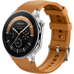 OPPO Watch X 大漠银月【国家补贴15%】全智能手表运动健康手表男女eSIM电话手表送礼oppo手表京东自营