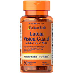 普丽普莱叶黄素成人多维护眼软胶囊 专利防蓝光护眼优选30粒 同价双11