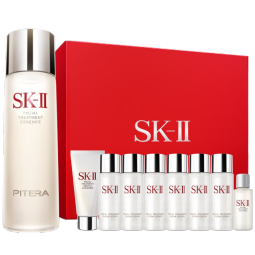 SK-II神仙水230ml抗皱精华液sk2水乳化妆品护肤品套装礼盒生日礼物女
