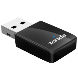 Tenda腾达USB无线网卡智能免驱AC650 台式机专用WiFi接收器5G双频网卡 笔记本电脑外置网卡WiFi发射器