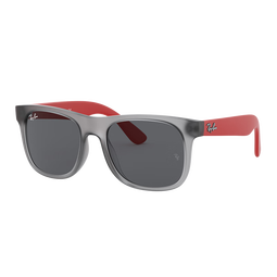 雷朋(RayBan)雷朋儿童款0RJ9069S 705987橡胶灰镜框深灰色镜片 尺寸48