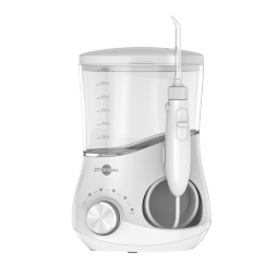 博皓(prooral)冲牙器家用台式洗牙器去结石电动牙齿冲洗器水牙线声波洁牙器 正畸牙缝清洁口腔护理 大水箱版5102 象牙白