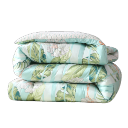 富安娜被子抑菌七孔纤维被芯 单双人春秋被褥冬被 重约3.5~8.5斤 【春秋被】抗菌七孔被 绿 单人被 152*210cm