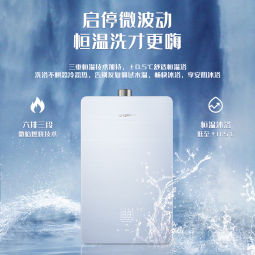 格力（GREE）燃气热水器家用 天然气16L节能水伺服恒温零冷水wifi智能防冻五重净化瞬沐王JSQ30-16C3 16L 新品-零冷水双变频