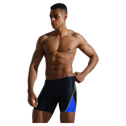 美津浓（MIZUNO）泳裤男士专业游泳裤透气抗氯泡温泉平角裤速干泳裤 藏青 L 