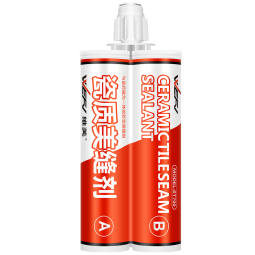 维芙WEFV品牌瓷砖美缝剂瓷缝剂填缝剂十大真防水卫生间地砖美缝胶填缝 贵族银 420ml