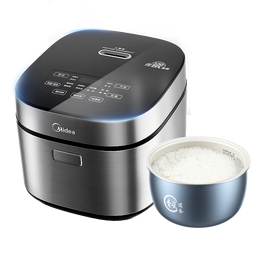 美的(Midea)电饭煲5升大容量电饭锅5-6-8-10人家用抗菌青瓷内胆微压柴火饭智能多功能一体多用煮饭粥炖卤蛋糕 5升【行业爆款】第5代青瓷抗菌内胆 5L