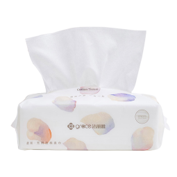 洁丽雅一次性洗脸巾洁面巾洗面巾洗脸毛巾擦脸巾单包装 20*20cm 90抽/包