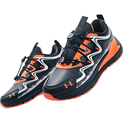 安德玛(Under Armour)男女童高性能轻盈松紧束带舒适缓震耐磨户外运动大童跑鞋2441502