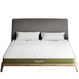 大自然床垫 植物山棕乳胶防螨软硬两用床垫1.8x2米床褥床垫子【V系列】 v11/180*200*11CM