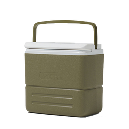 牧高笛(MOBIGARDEN)极冰保温箱户外野餐便携车载大容量食品保鲜箱冰桶手提拉杆冷藏箱 手提17L(橄榄绿)