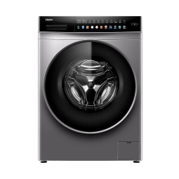 海尔(Haier)滚筒洗衣机全自动 10公斤洗烘一体机 全触控晶彩屏 智能投放 超薄嵌入 蒸汽除菌 EG100HMATE62S