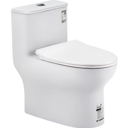 九牧(JOMOO)马桶 家用虹吸式马桶大冲力节水坐便器 防臭瞬冲 易洁抗菌马桶 银离子抗菌-易洁无棱11322-400坑