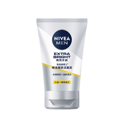妮维雅(NIVEA)男士【提亮肤色】焕泽耀肤洁面泥100g保湿焕亮肌肤洗面奶护肤品