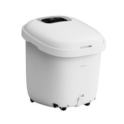 飞利浦泡脚桶躺泡免洗电动按摩足浴盆UV杀菌小白桶智能加热软胶泡脚盆3222F  实用节日生日礼物 