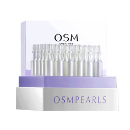 欧诗漫（OSM）舒颜修白次抛精华敏肌晒后美白提亮安心小白管化妆品生日礼物30支