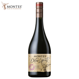 MONTES【蒙特斯官旗】智利原瓶进口红酒 蒙特斯montes无极红葡萄酒750ml 西拉单支装