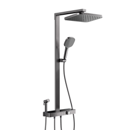 箭牌荣耀花洒淋浴方杆花洒套装 大顶喷淋浴器卫浴精铜【政府补贴15%】