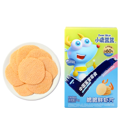 小鹿蓝蓝_宝宝鲜虾片 宝宝儿童零食虾片饼干独立包装 38g
