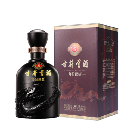 古井贡酒 年份原浆古5 浓香型白酒 45度 500ml*1瓶 单瓶装 