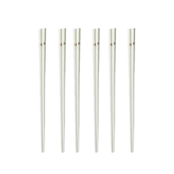 昂宝陶瓷筷子防滑防菌防霉简约高档环保易清洗耐高温不变形 陶瓷防霉防菌耐高温筷子 10双