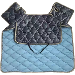 电动车冬季挡风被加绒加厚电瓶车加大防水电瓶摩托车保暖防风通用 多种颜色随机发