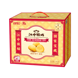 江中猴姑经典酥性饼干养胃猴头菇肠胃调理食品早餐代餐零食儿童送礼盒 【手提礼盒】有糖酥性960g